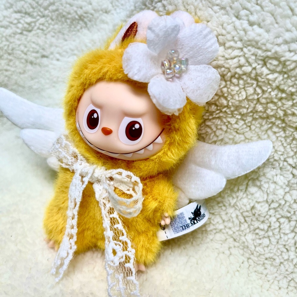 Outfit wings for Pop Mart Labubu Pin for Love mini Labubu clothes